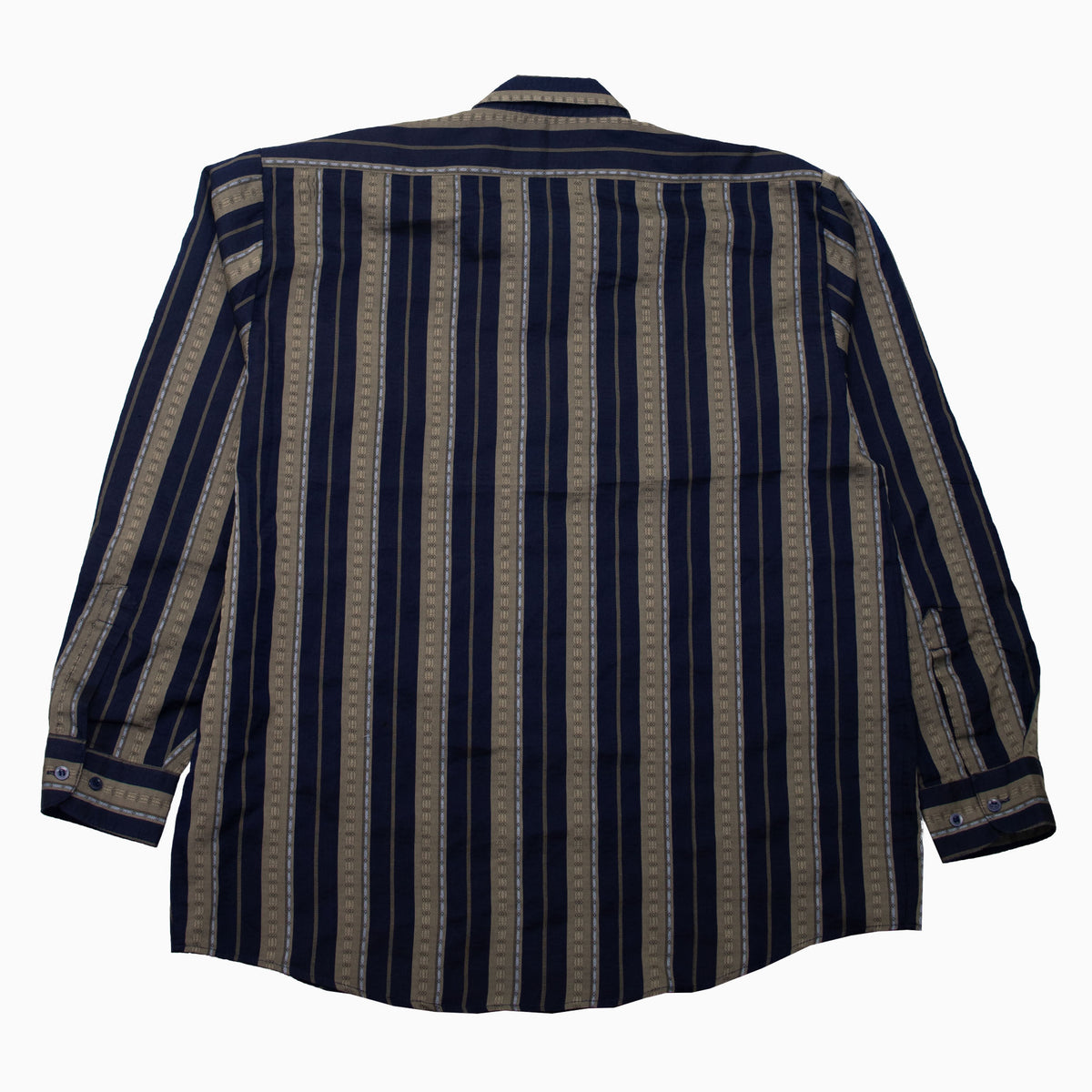 Vintage 90s Paichi Striped Shirt L
