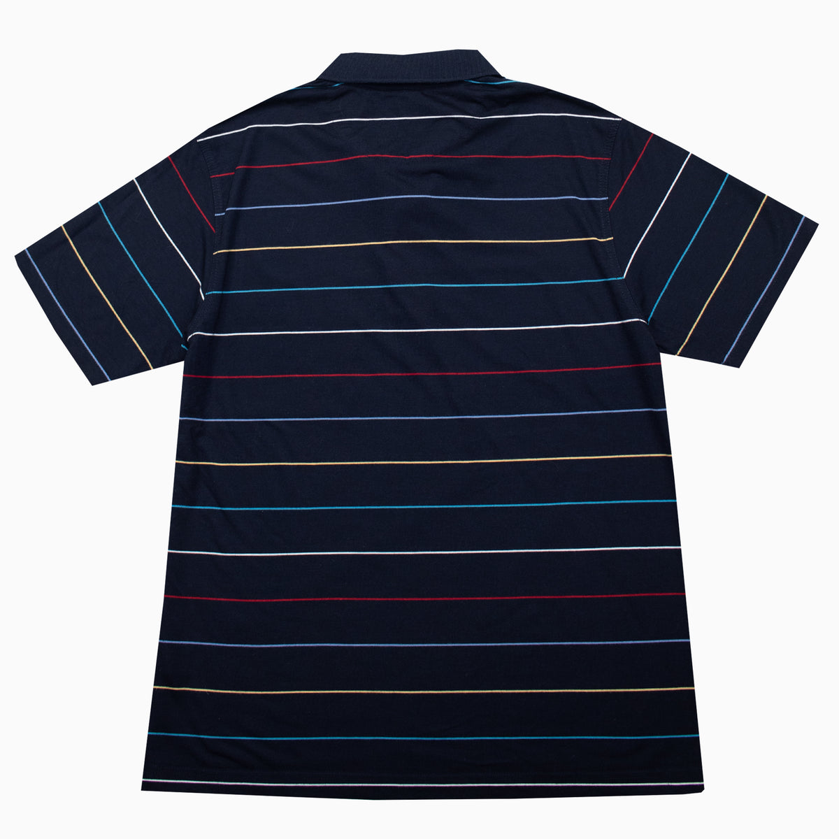Vintage Paul & Shark Striped Poloshirt M – Rückansicht