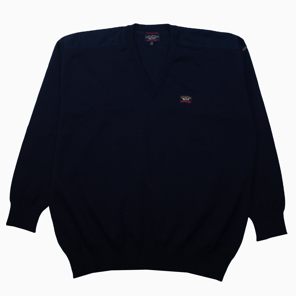 Vintage Paul & Shark Yachting Knit Jumper XL – Detailansicht