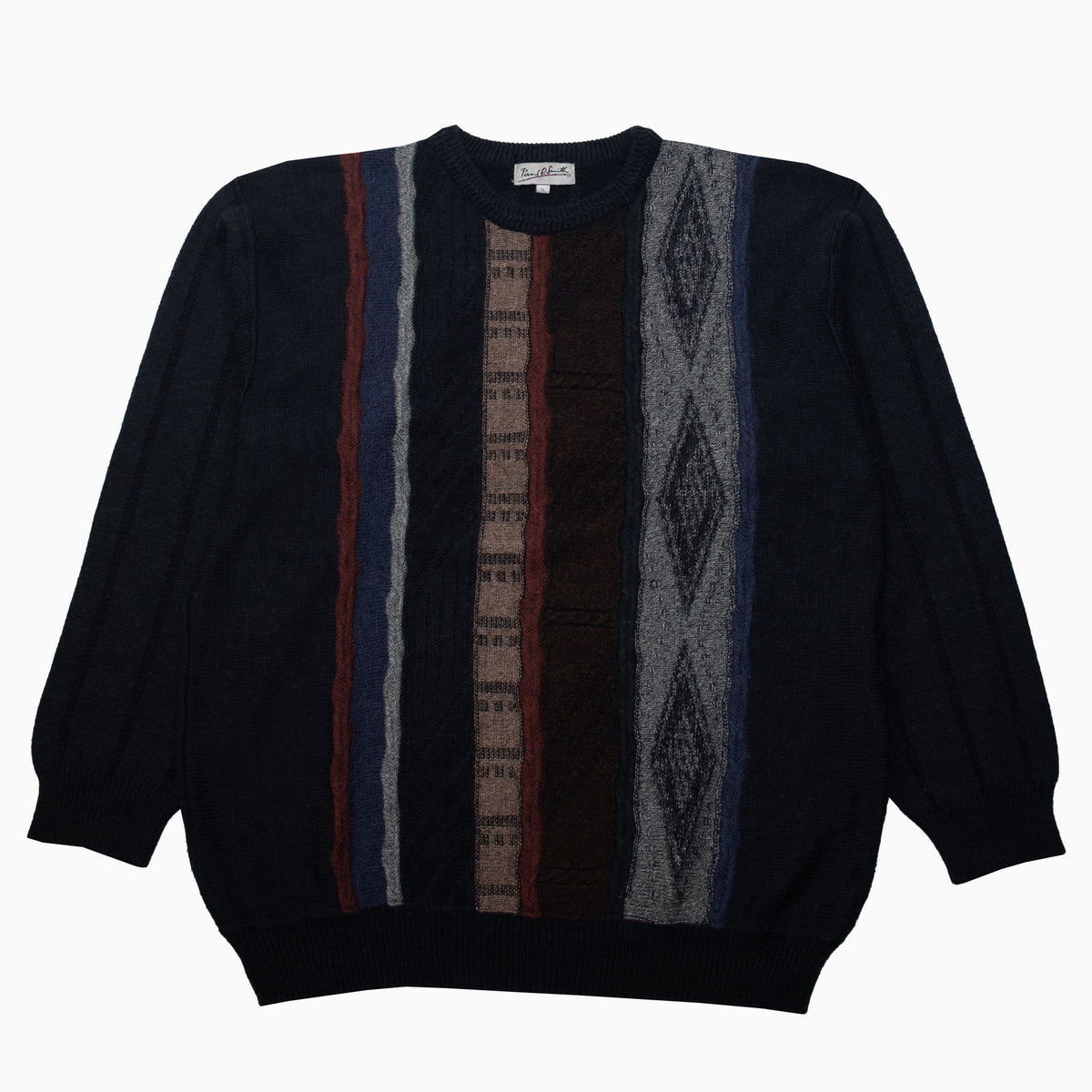 Vintage Paul Smith Coogi Style Knit Jumper XL