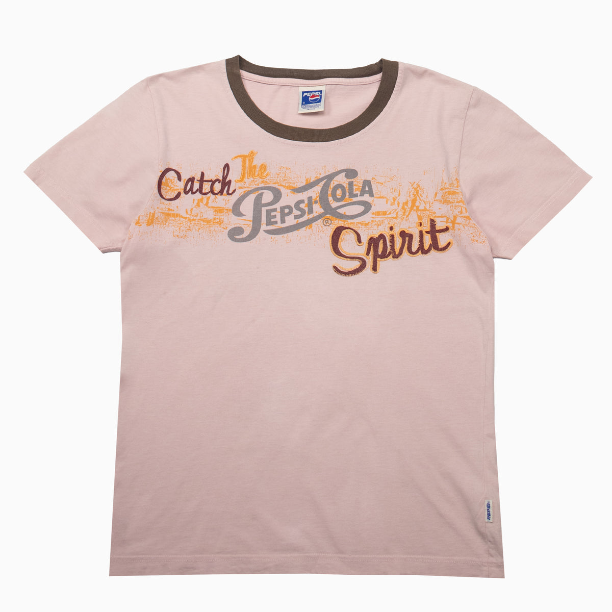 Vintage 90s Pepsi Embroidered T-Shirt S