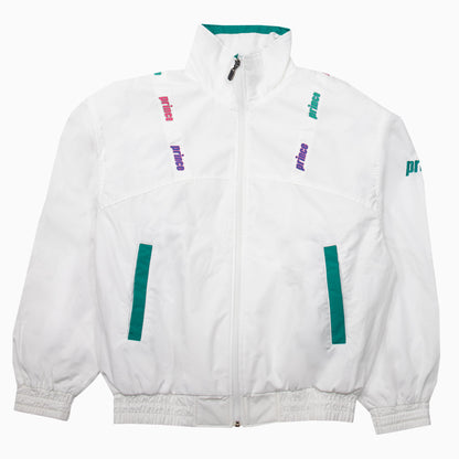 Vintage 90s Prince Tape Logo Track Jacket S Trainingsjacke Alleycat Stardust 