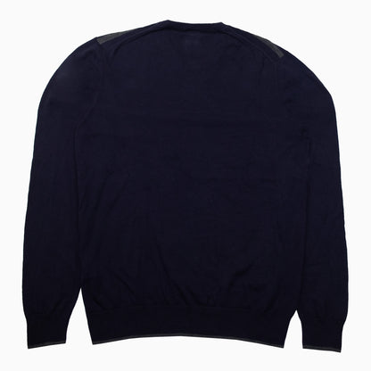 Puma Striped 100 & Cotton Knit Jumper XL