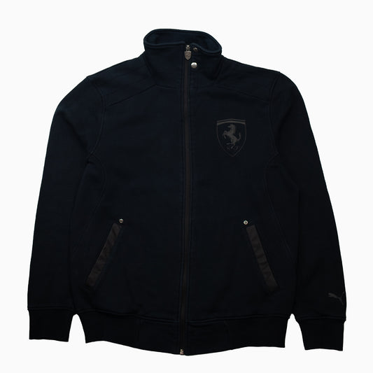 Vintage Y2K Puma Ferrari Zip Sweat-Jacket L