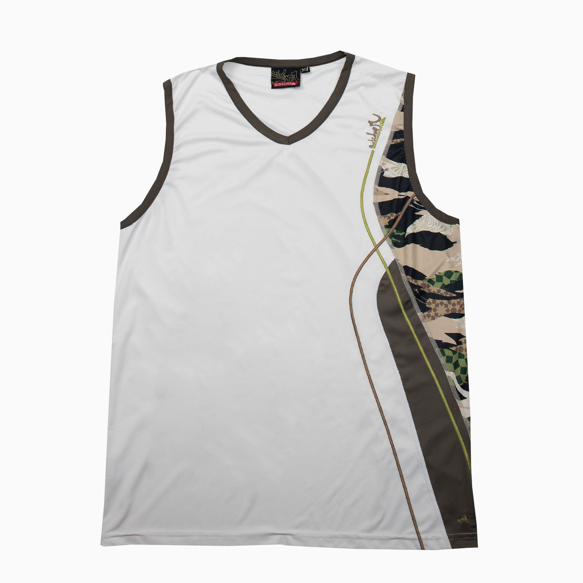 Vintage Quiksilver Camouflage Tank Top L – Detailansicht