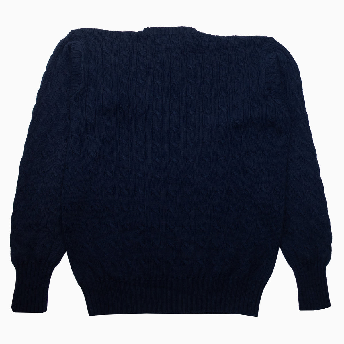 Ralph Lauren Polo 100 % Cotton Cable Knit Jumper L