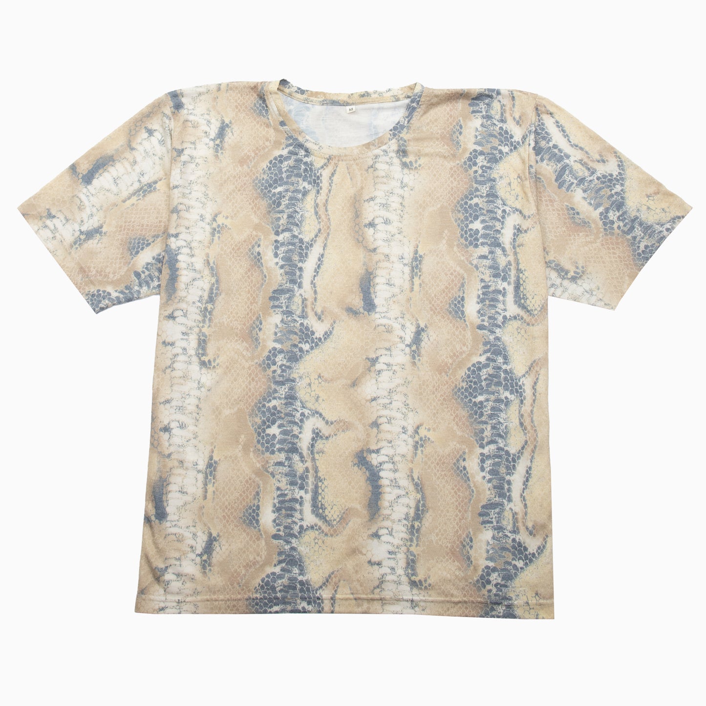 Vintage Reptile Pattern T-Shirt L