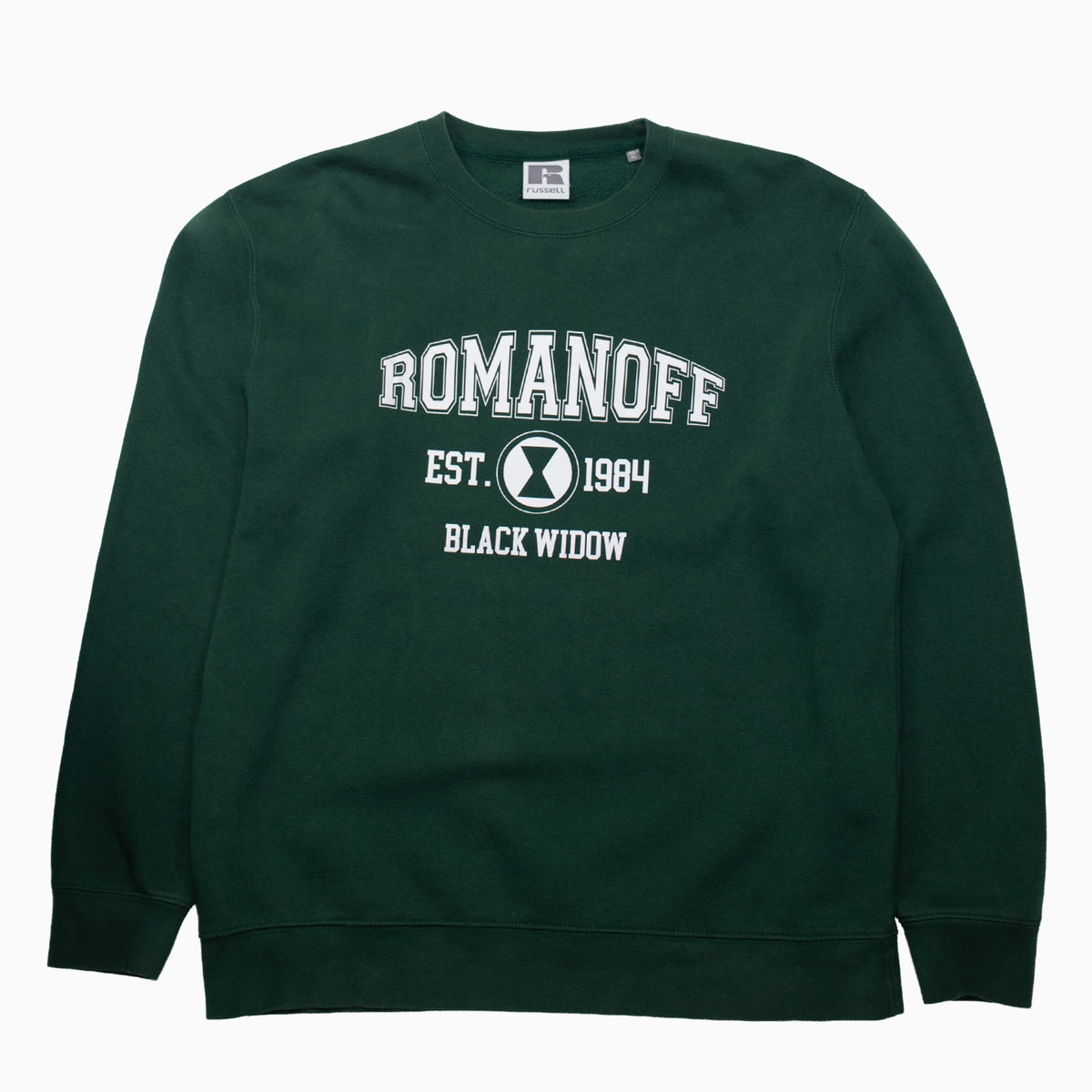Vintage 90s Russel Romanoff Black Widow Sweatshirt XL