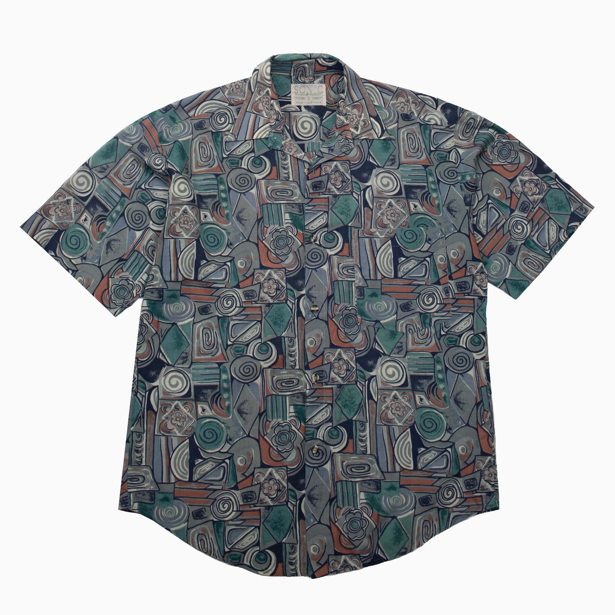 Vintage 90s Sonic Short Sleeve Shirt L