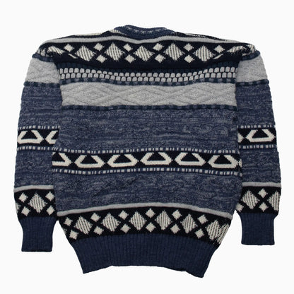 Vintage 90s Sovrano Pure Wool Knit Jumper M