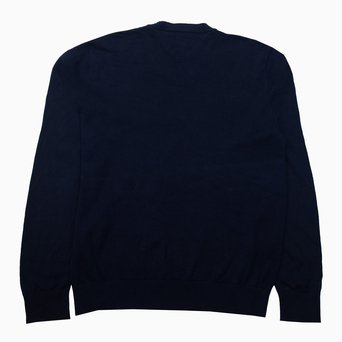 Tommy Hilfiger Diamond Pattern 100 & Cotton Knit Jumper M