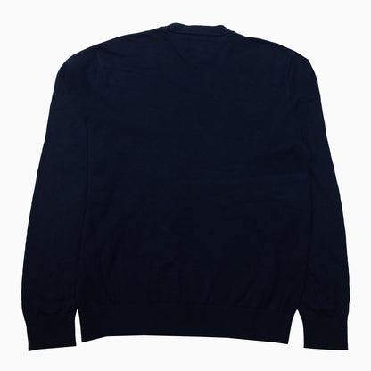 Tommy Hilfiger Diamond Pattern 100 & Cotton Knit Jumper M