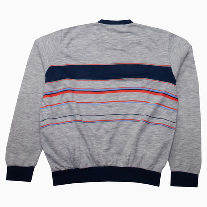 Vintage Trevois Striped Sweater M – Rückansicht