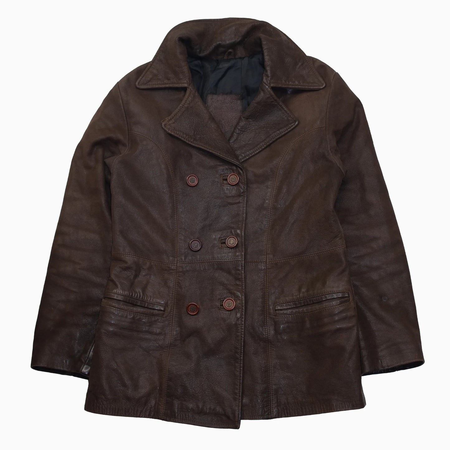Vintage 80s Short Coat Größe M vorne