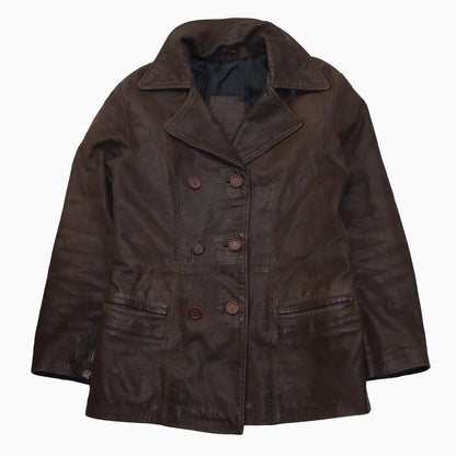 Vintage 80s Short Coat Größe M vorne