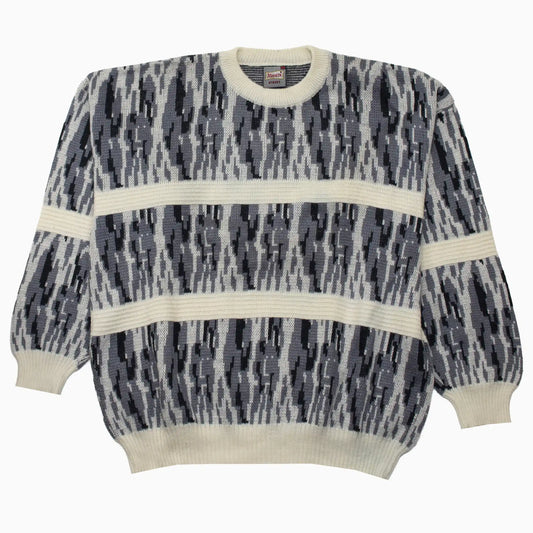 Vintage 90s Agonim Athens Knit Jumper XL – Vorderansicht