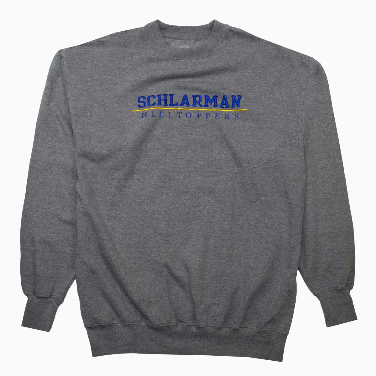 Vintage Y2K Schlarman Hilltoppers Embroidered Sweatshirt XL