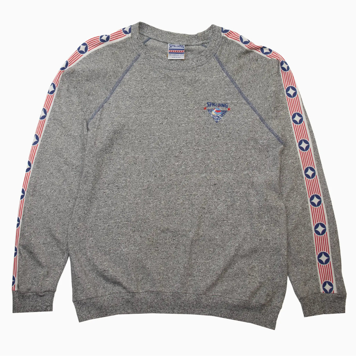 Vintage 80s Spalding Lightweight Tape Logo Sweatshirt M