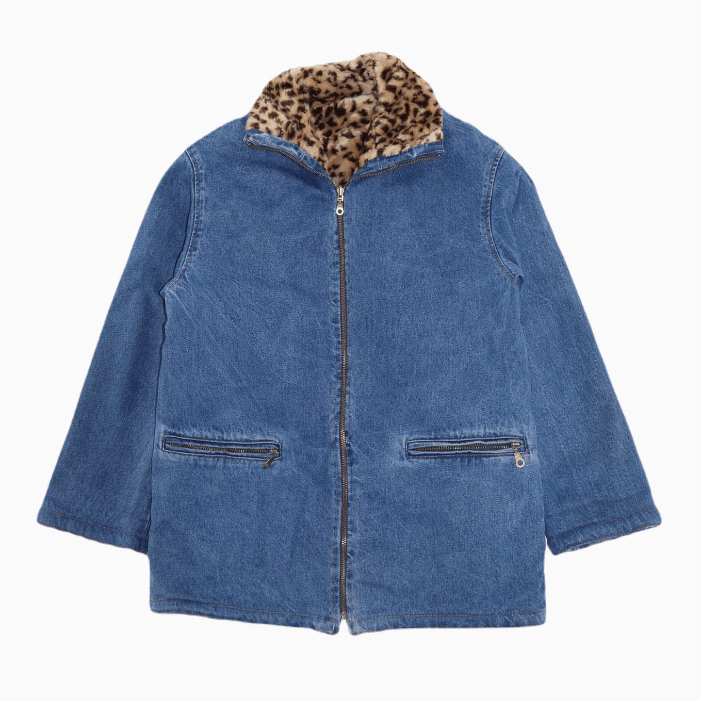 Vintage NY Heavy Reversible Denim Jacket - Alleycat Stardust