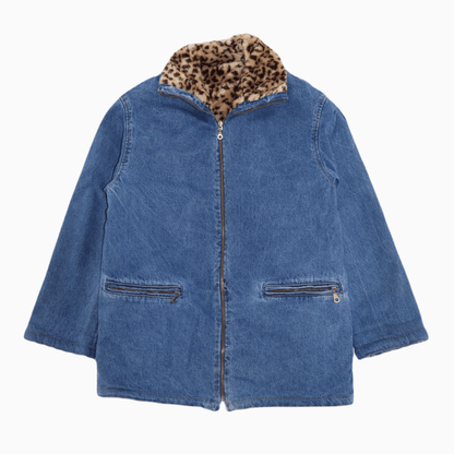 Vintage NY Heavy Reversible Denim Jacket - Alleycat Stardust