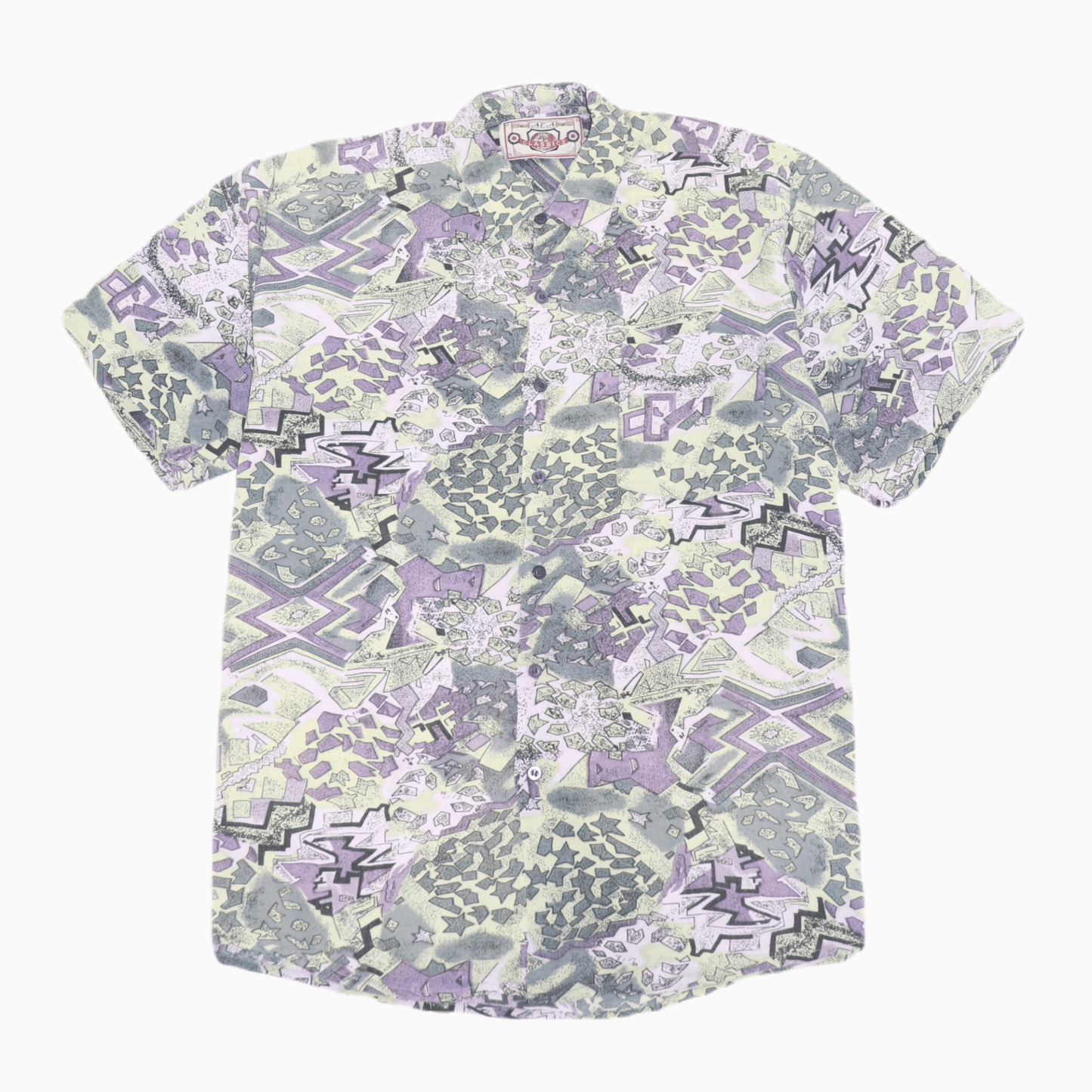 Vintage Classics Pattern Short Sleeve Shirt - Alleycat Stardust