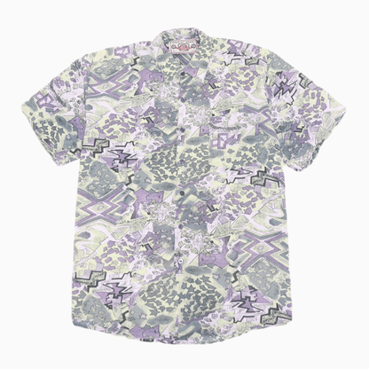 Vintage Classics Pattern Short Sleeve Shirt - Alleycat Stardust