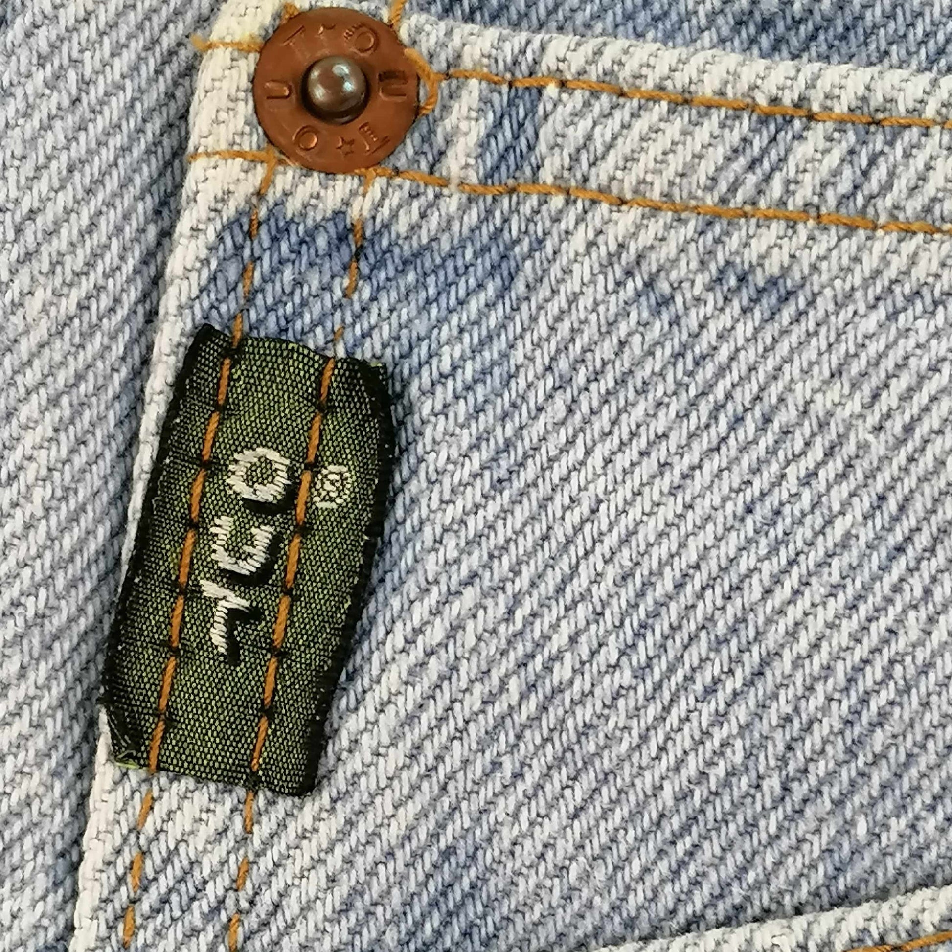 Vintage OUT High Rise Denim Shorts - Alleycat Stardust