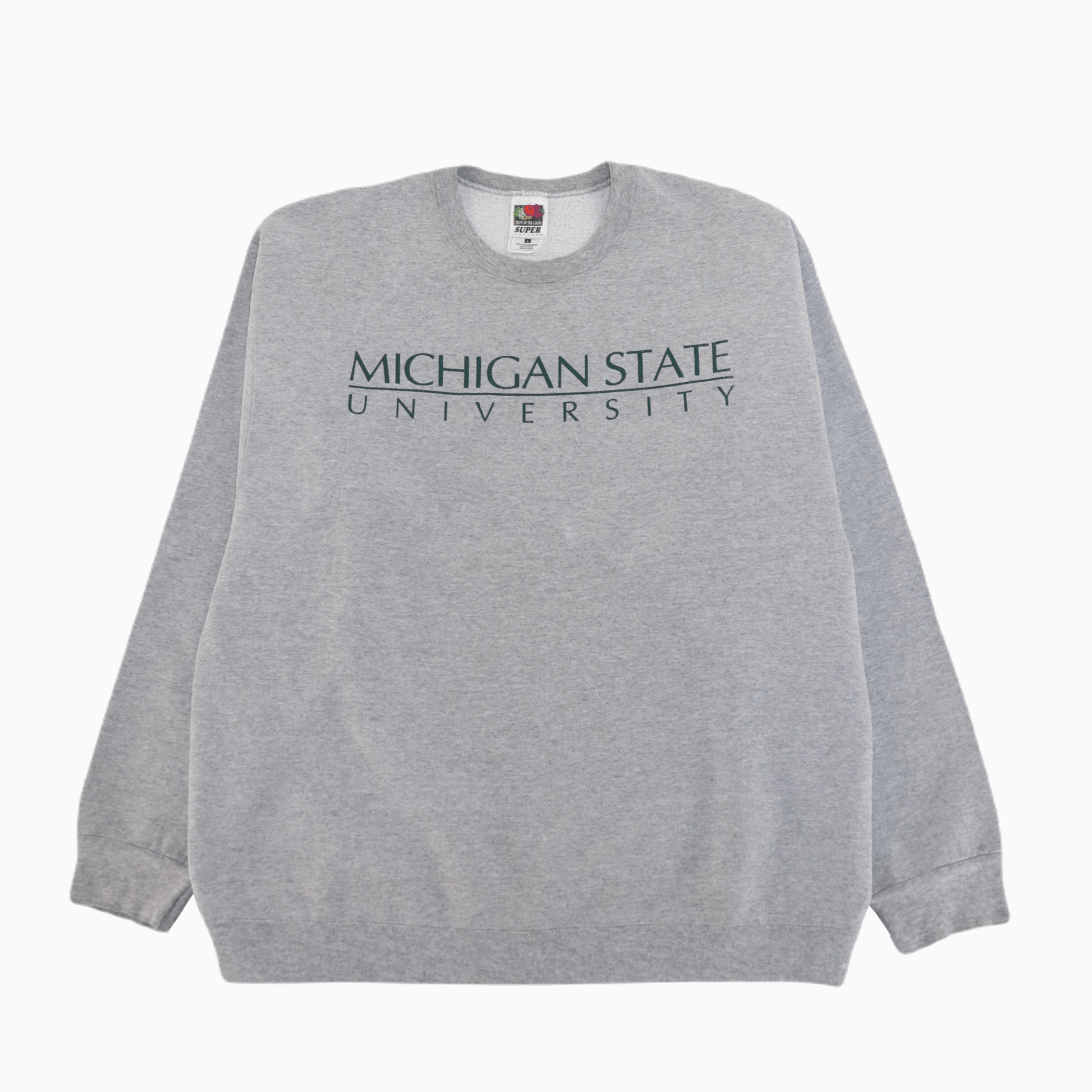 Vintage Fruit of the Loom Michigan State Sweater - Alleycat Stardust