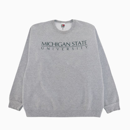 Vintage Fruit of the Loom Michigan State Sweater - Alleycat Stardust
