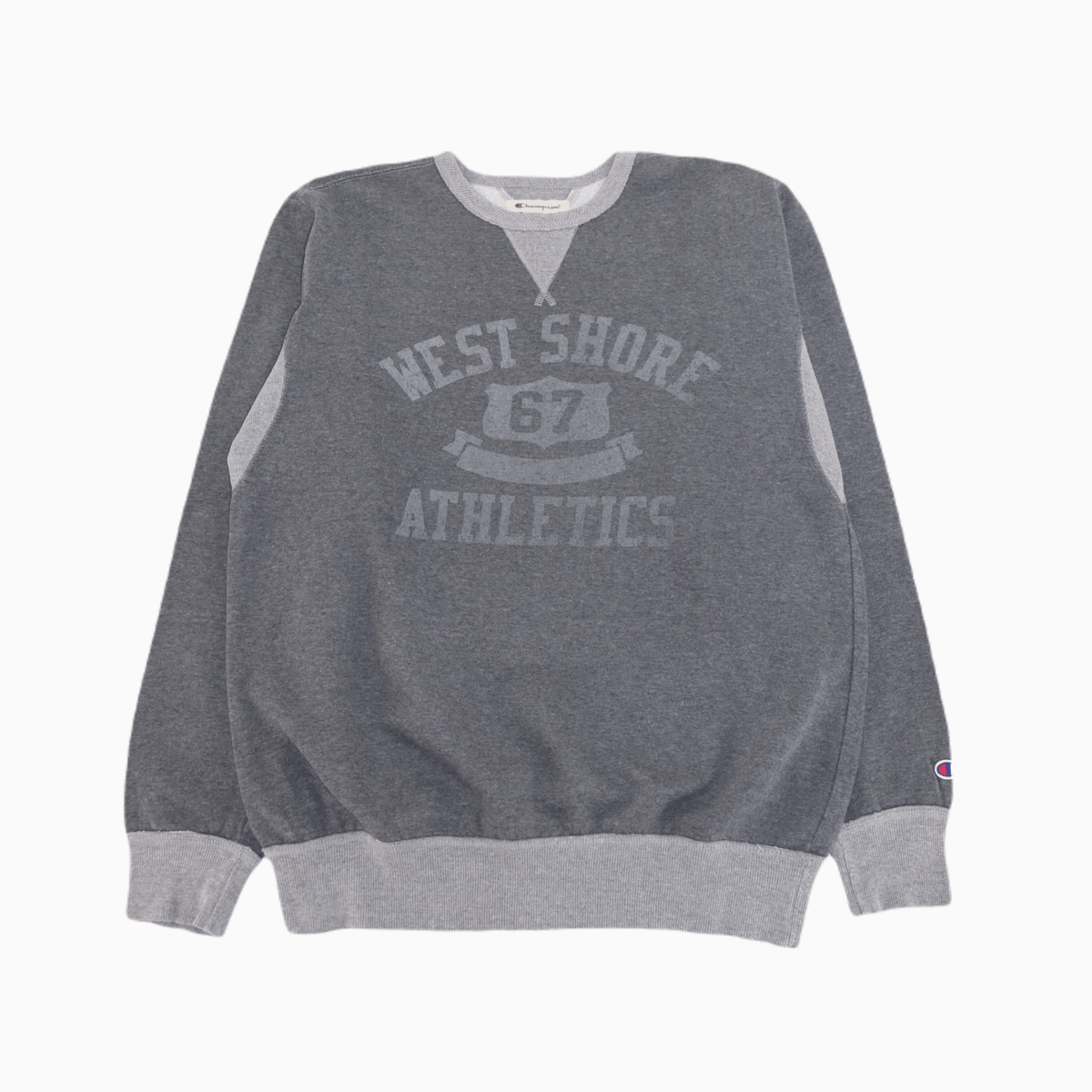 Vintage Champion West Shore  Athletics Sweater - Alleycat Stardust