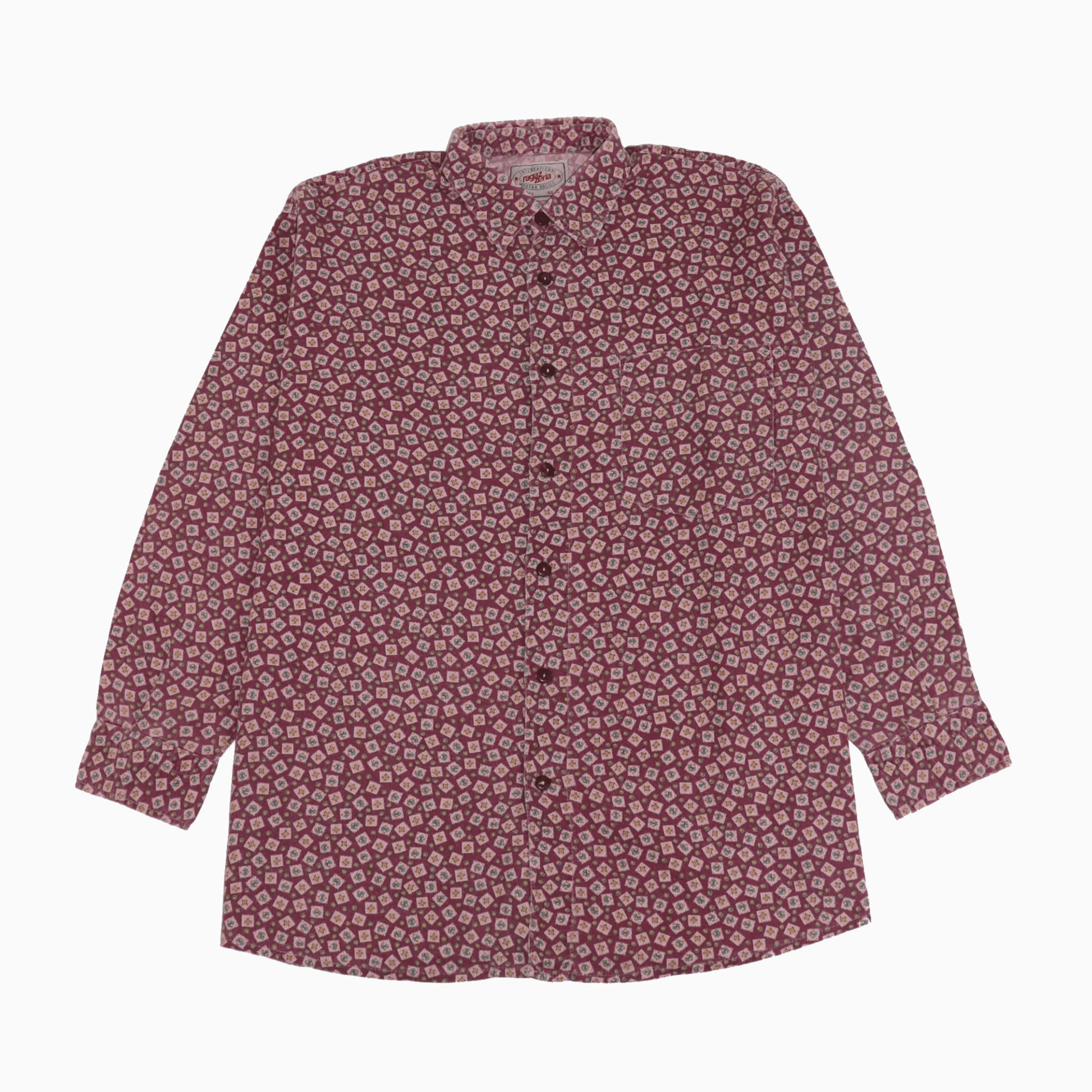 Vintage Ragazzeria Pattern Shirt - Alleycat Stardust