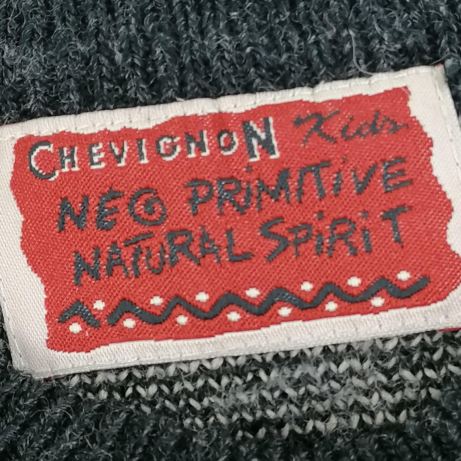 Vintage Chevignon Kids Knitted Jumper - Alleycat Stardust