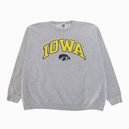 Vintage Heavy Fruit of the Loom Iowa Sweater - Alleycat Stardust