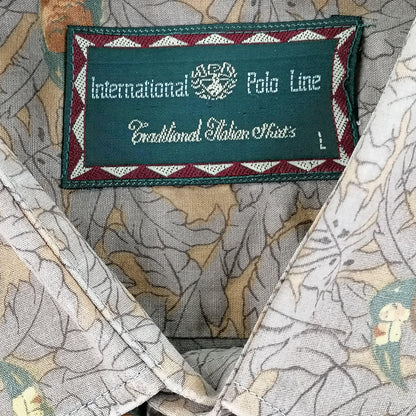 Vintage Pattern Traditional Italian Shirt - Alleycat Stardust