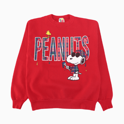 Vintage Jerzees Peanuts Graphic Sweater - Alleycat Stardust