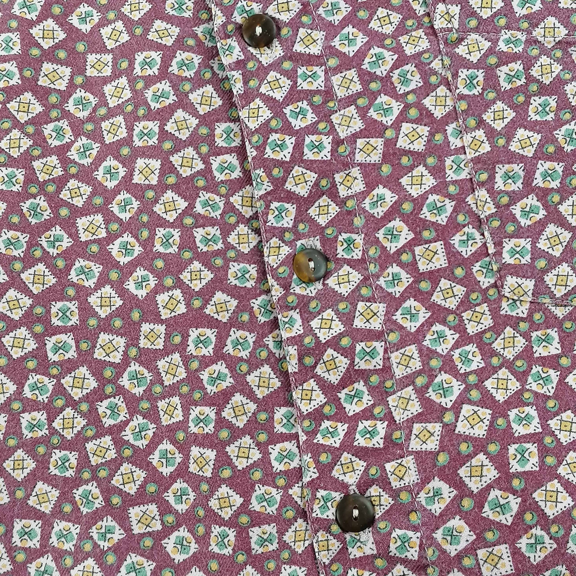 Vintage Ragazzeria Pattern Shirt - Alleycat Stardust