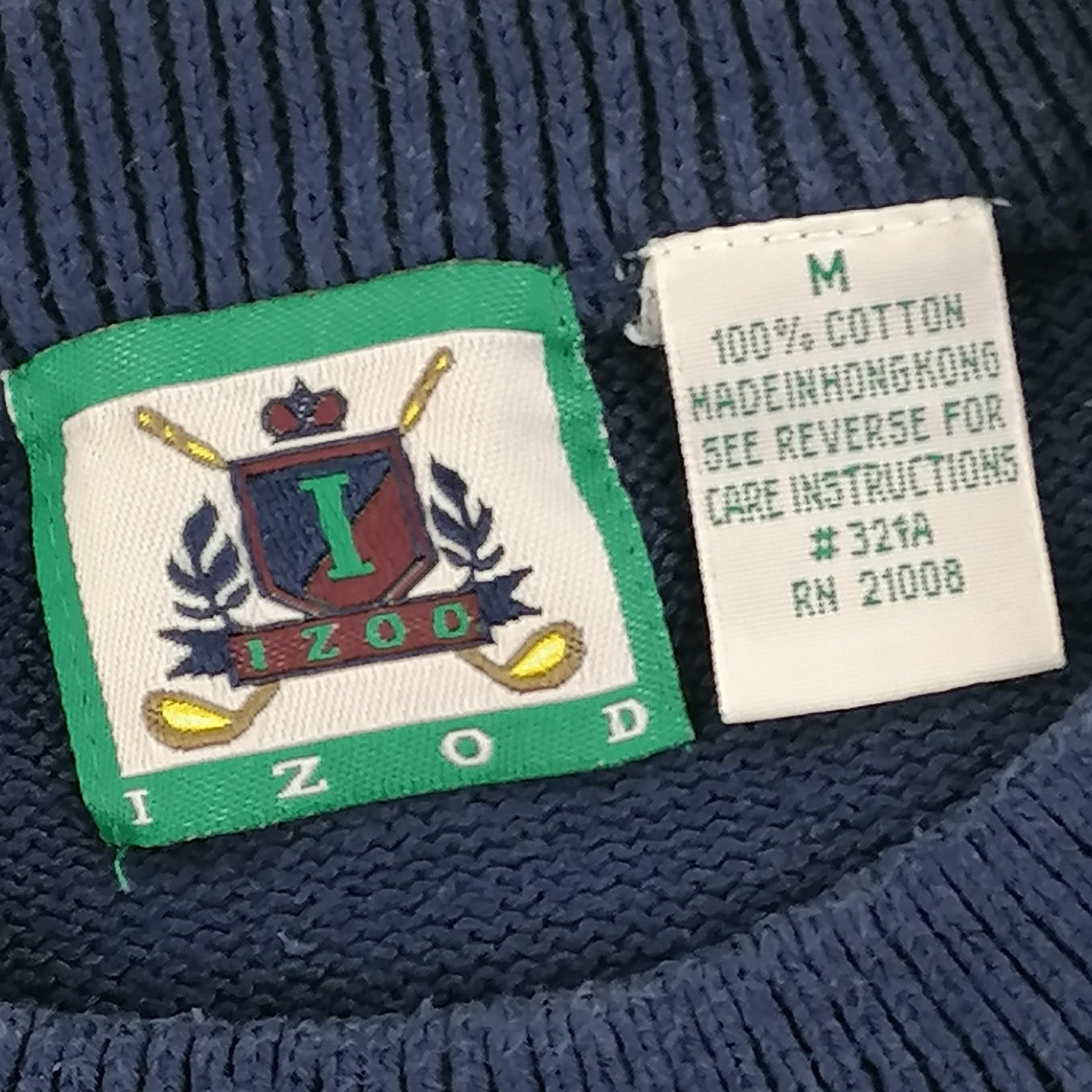 Vintage Izod Knitted Jumper - Alleycat Stardust