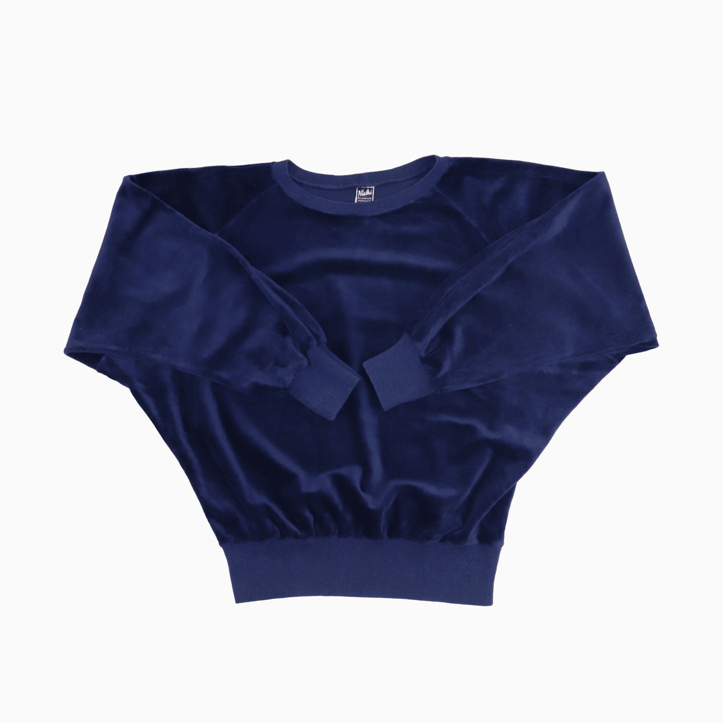 Vintage 80s Nicki Florfest Velvet Oversize Sweater - Alleycat Stardust