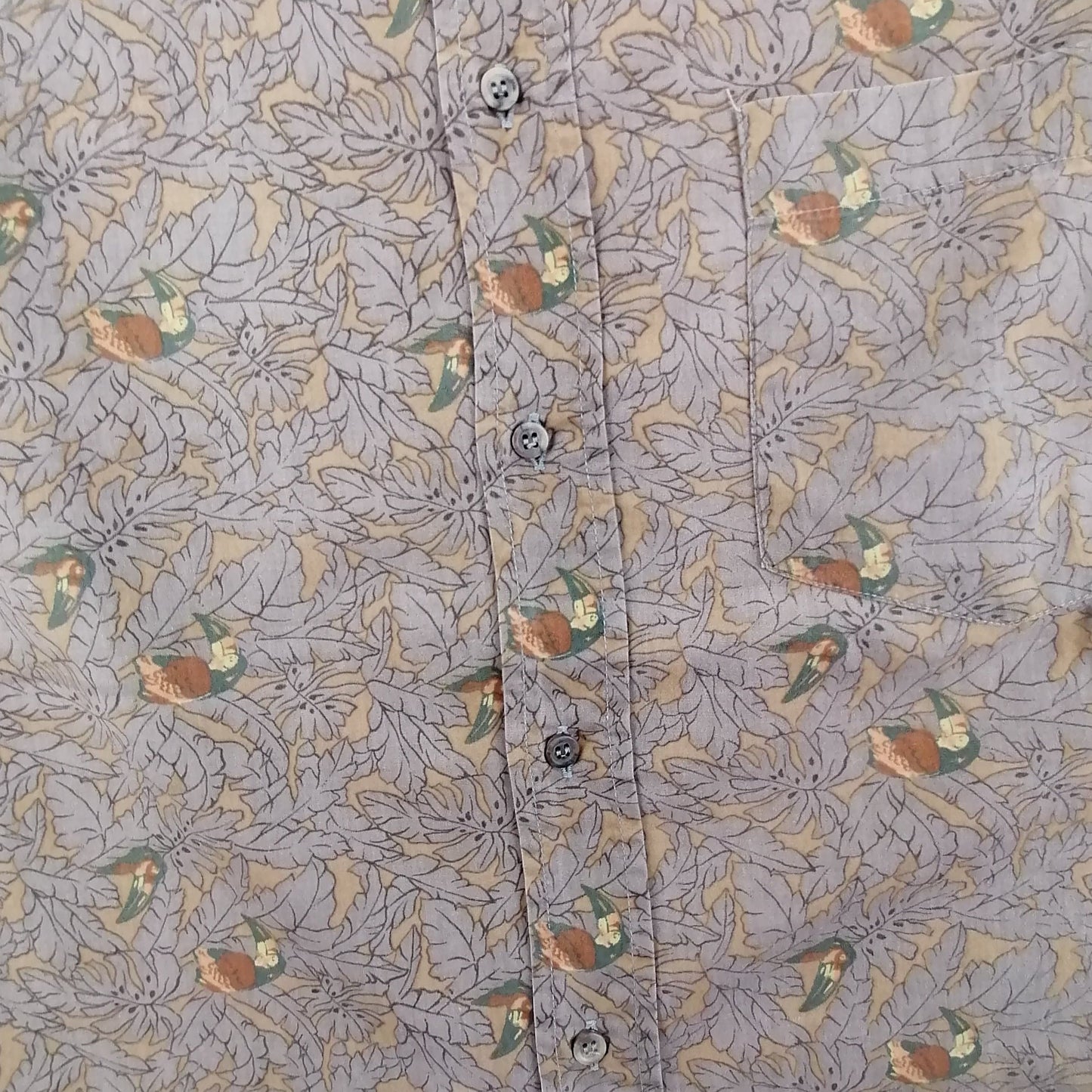 Vintage Pattern Traditional Italian Shirt - Alleycat Stardust