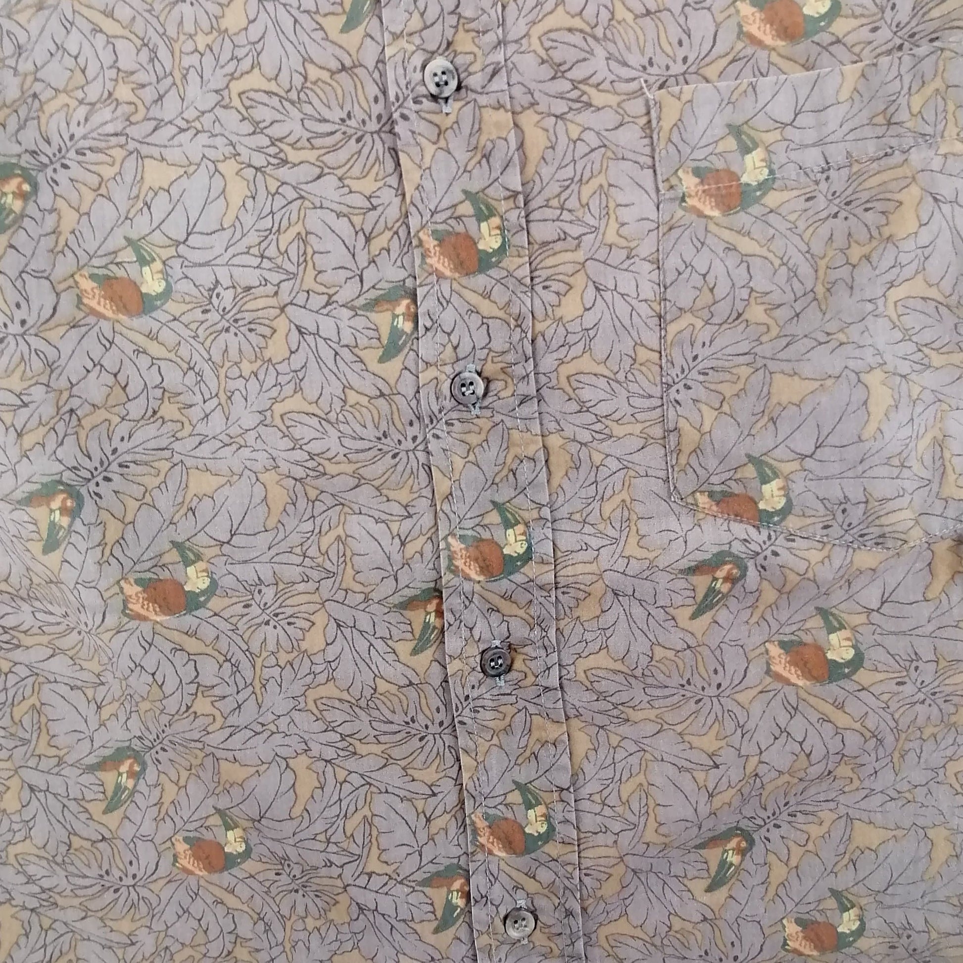 Vintage Pattern Traditional Italian Shirt - Alleycat Stardust
