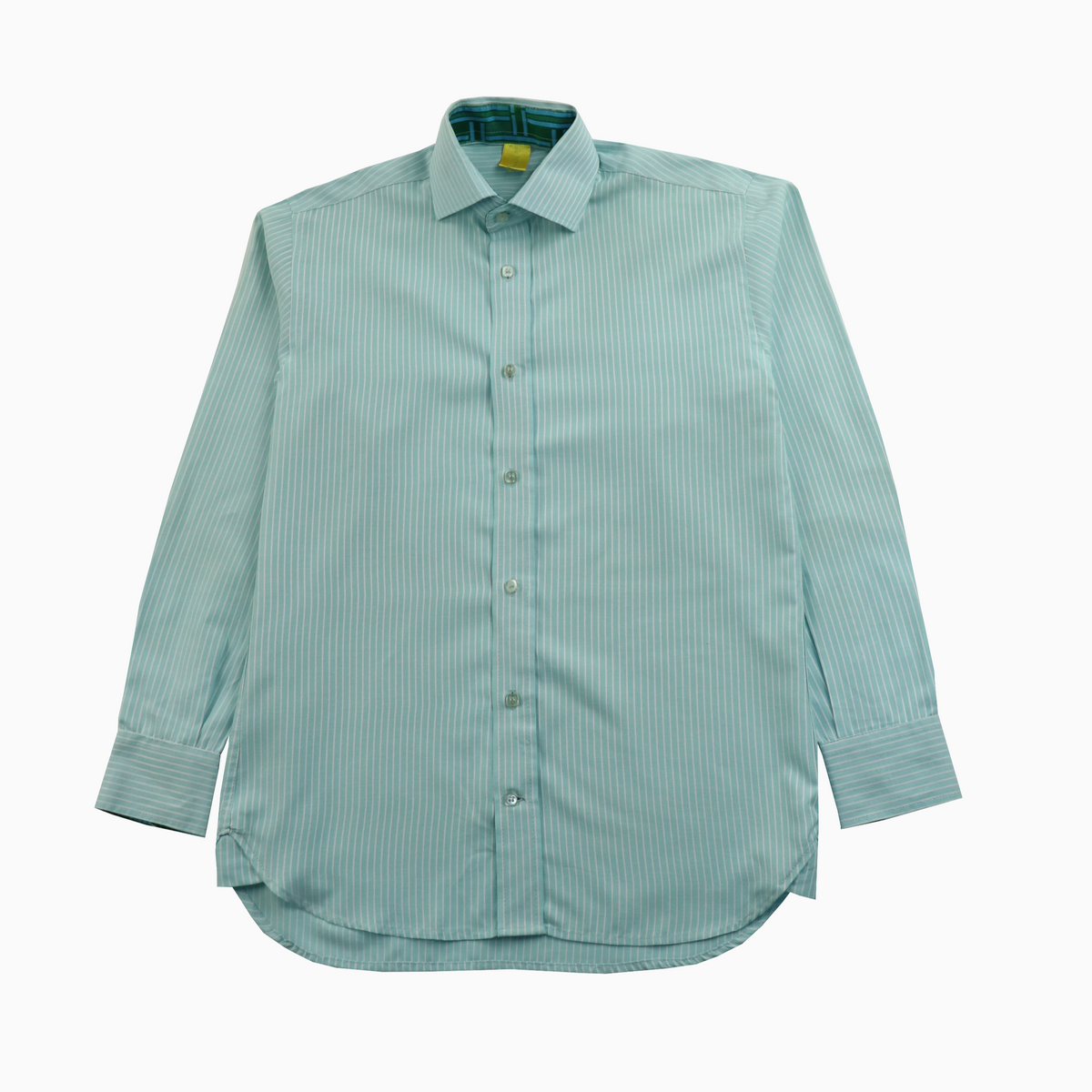 Vintage 90s Striped Long Sleeve Shirt S – Vorderansicht