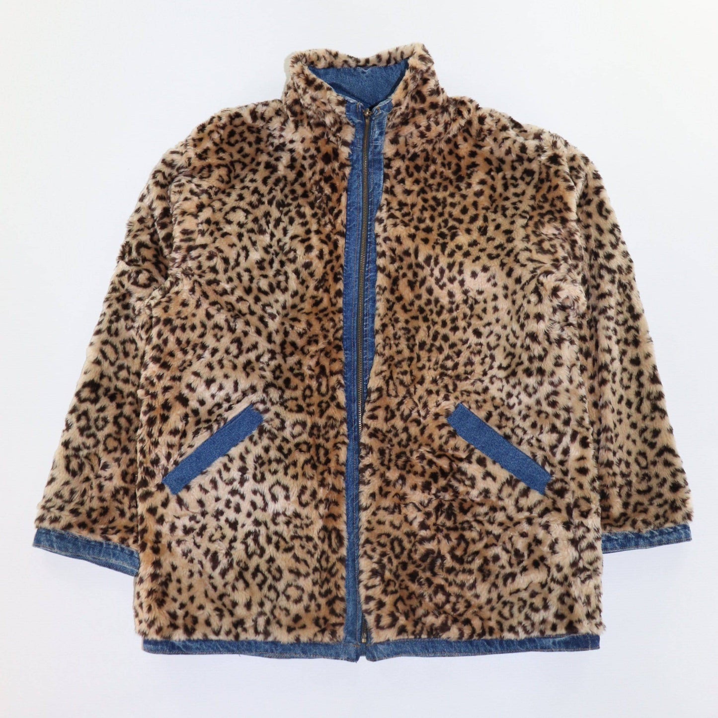 Vintage NY Heavy Reversible Denim Jacket - Alleycat Stardust