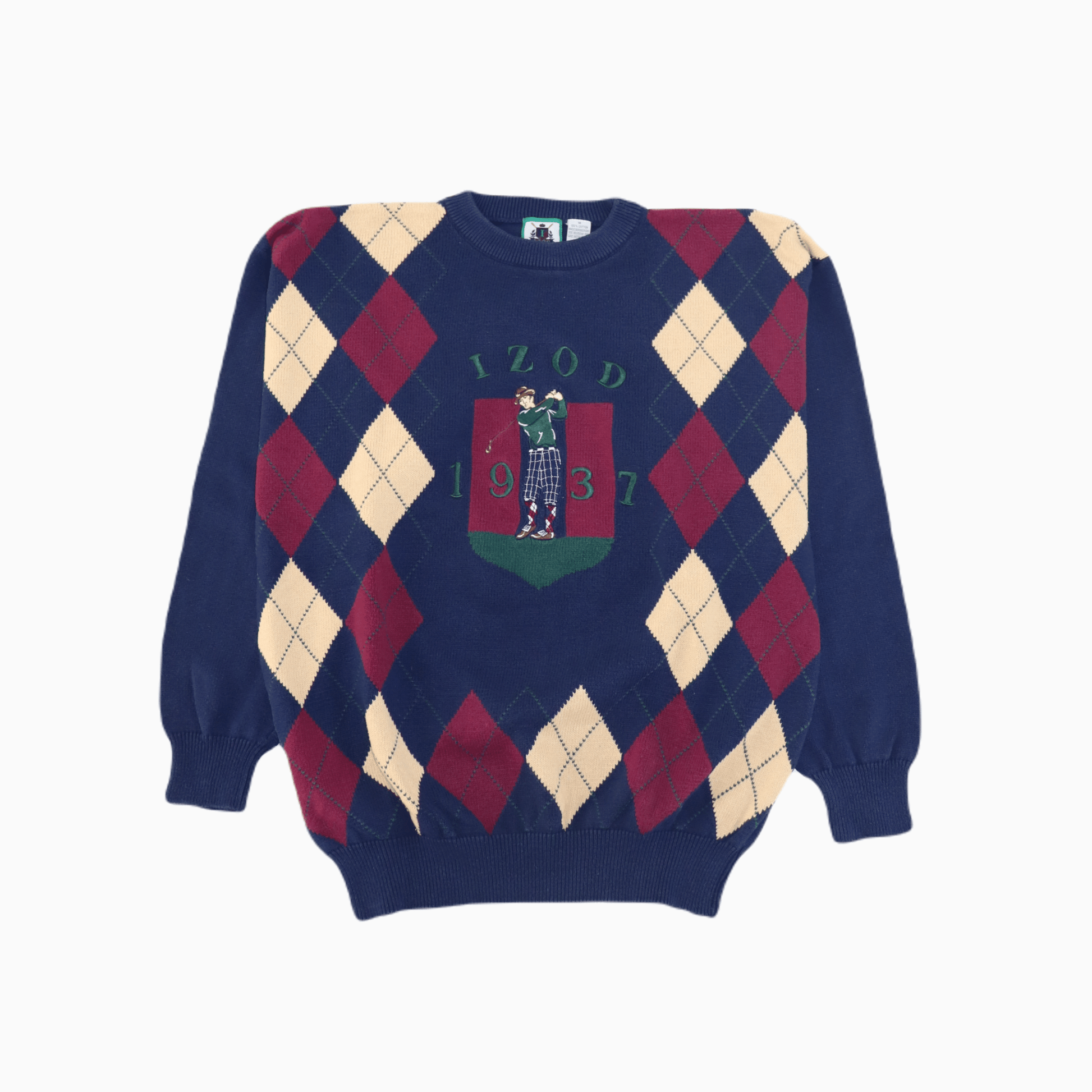 Vintage Izod Knitted Jumper - Alleycat Stardust