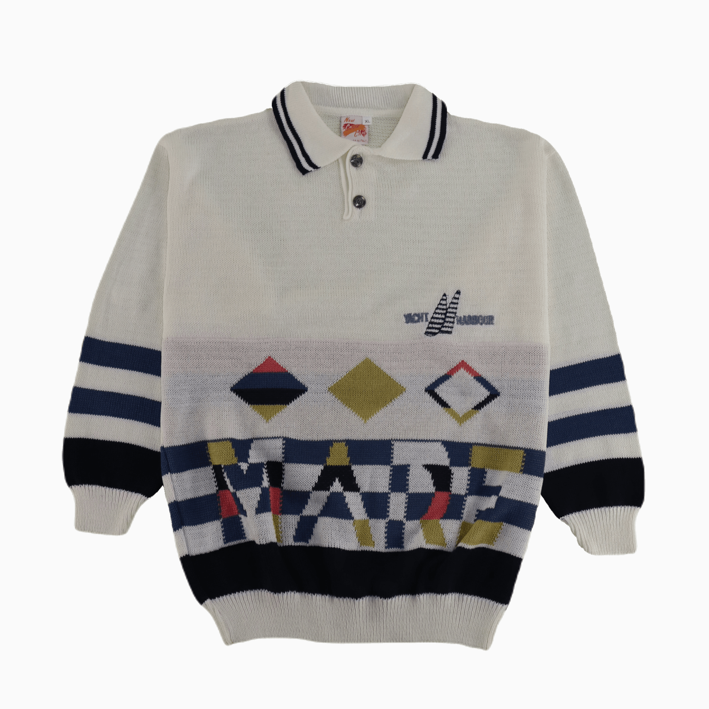 Vintage New Canne Chic Knitted Jumper - Alleycat Stardust