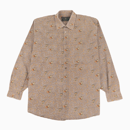 Vintage Pattern Traditional Italian Shirt - Alleycat Stardust