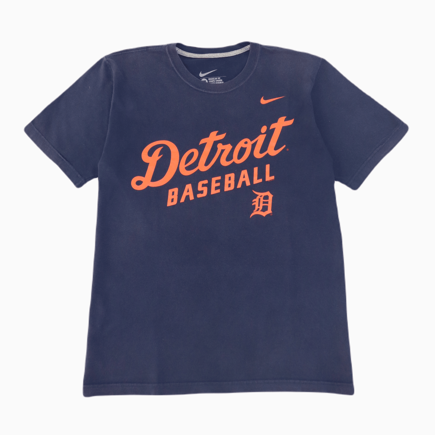 Vintage Nike Mini Swoosh Detroit Baseball T-Shirt - Alleycat Stardust