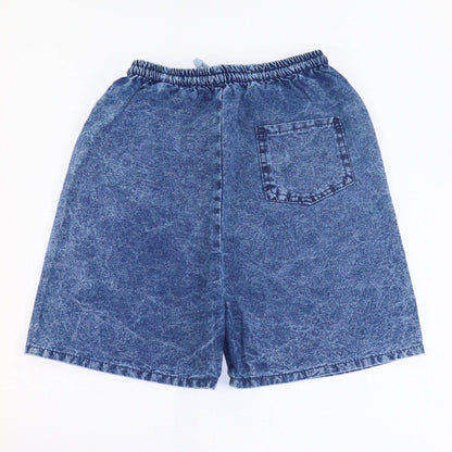 Vintage High Rise Denim Shorts - Alleycat Stardust