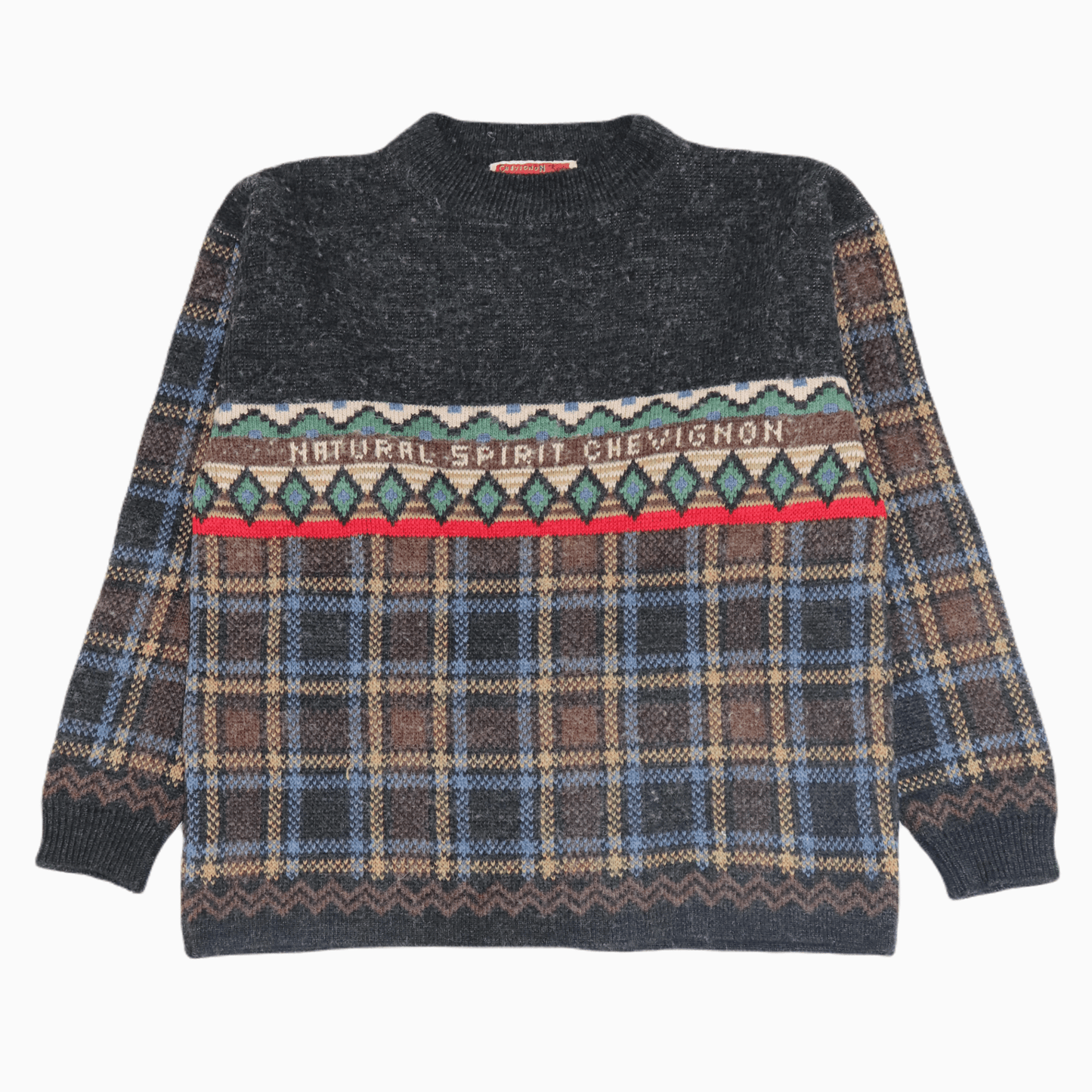 Vintage Chevignon Kids Knitted Jumper - Alleycat Stardust