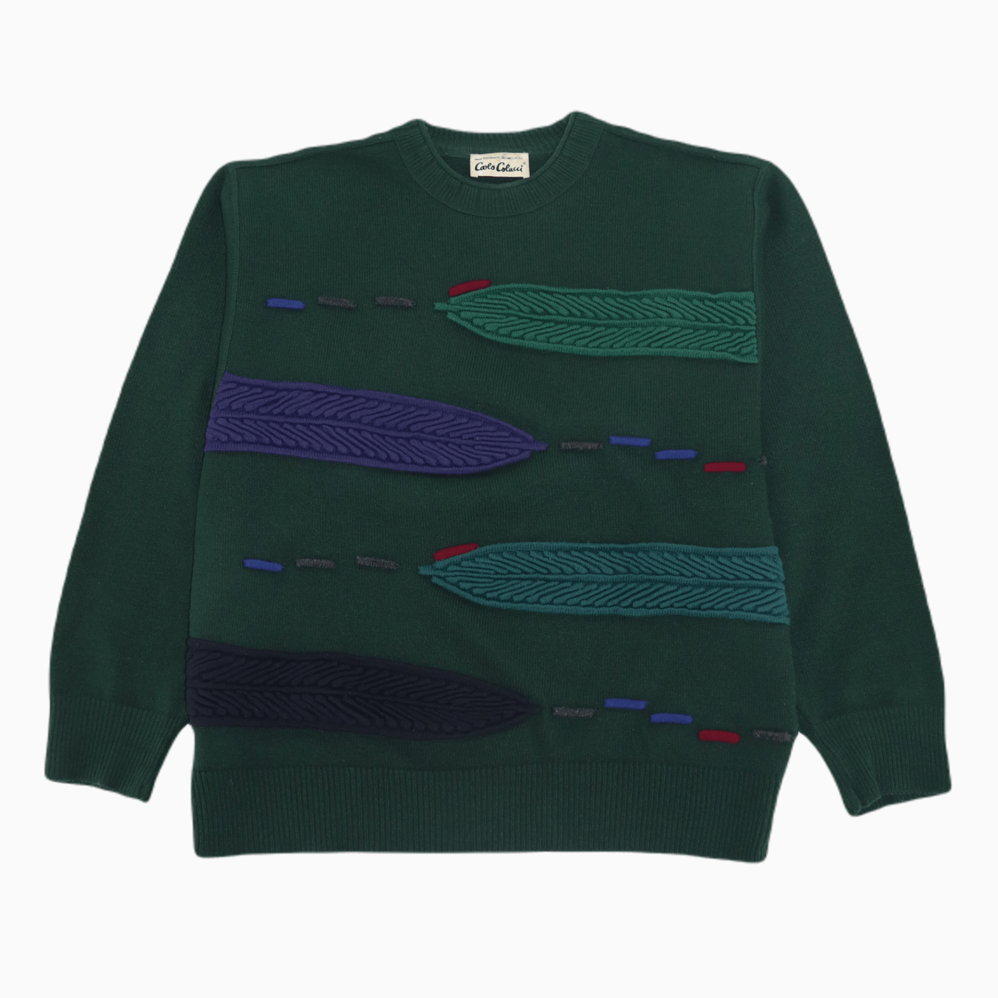Vintage Carlo Colucci Knitted Jumper - Alleycat Stardust
