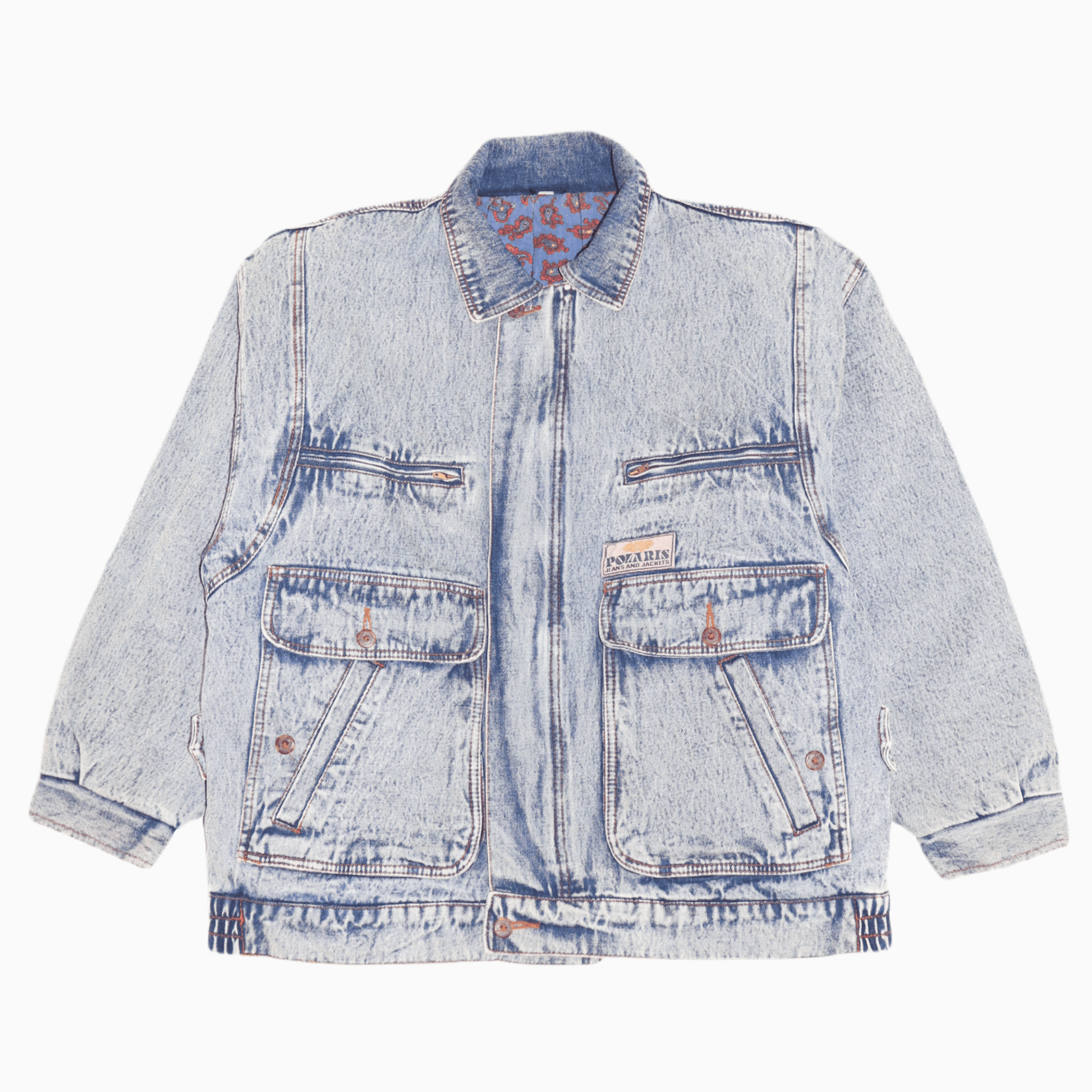 Vintage Polaris Heavy Denim Jacket - Alleycat Stardust